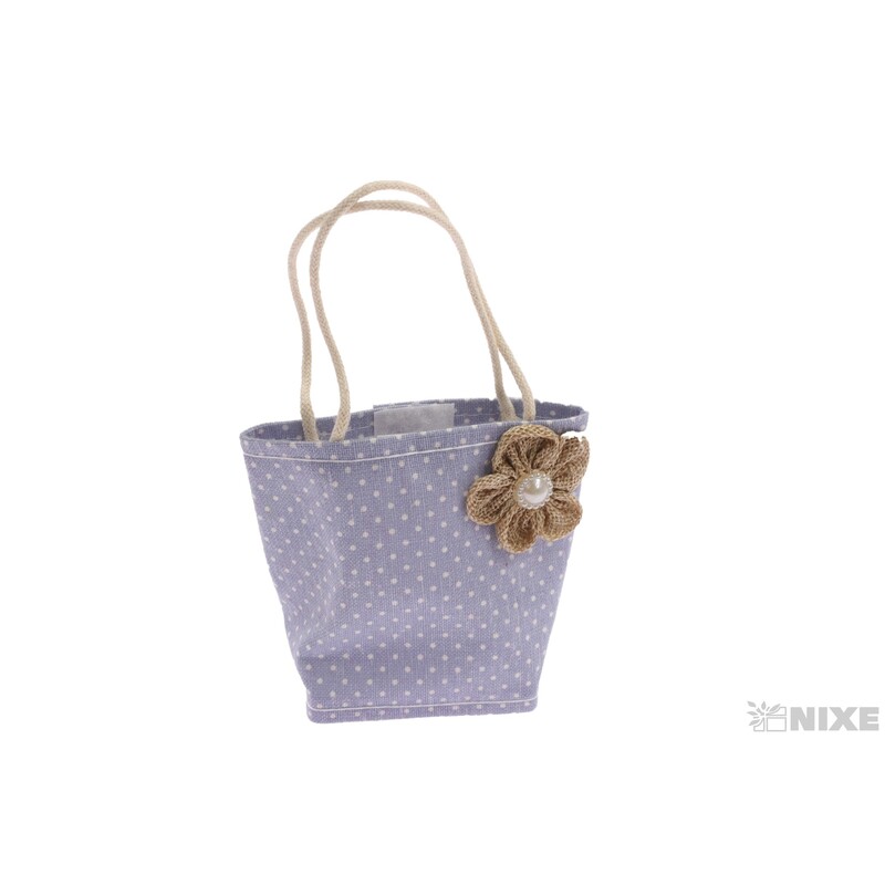 TAŠKA DEKORAČNÍ 7,5x9,5x4,5cm 12ks*MIX BAREV