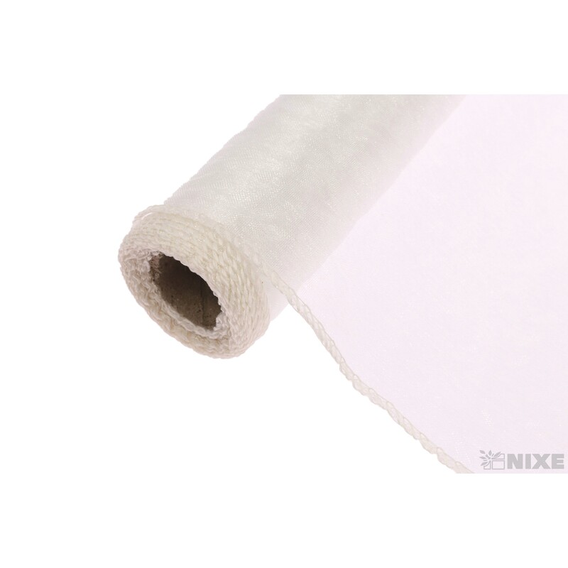 ORGANZA 39cmx8m*KRÉMOVÁ