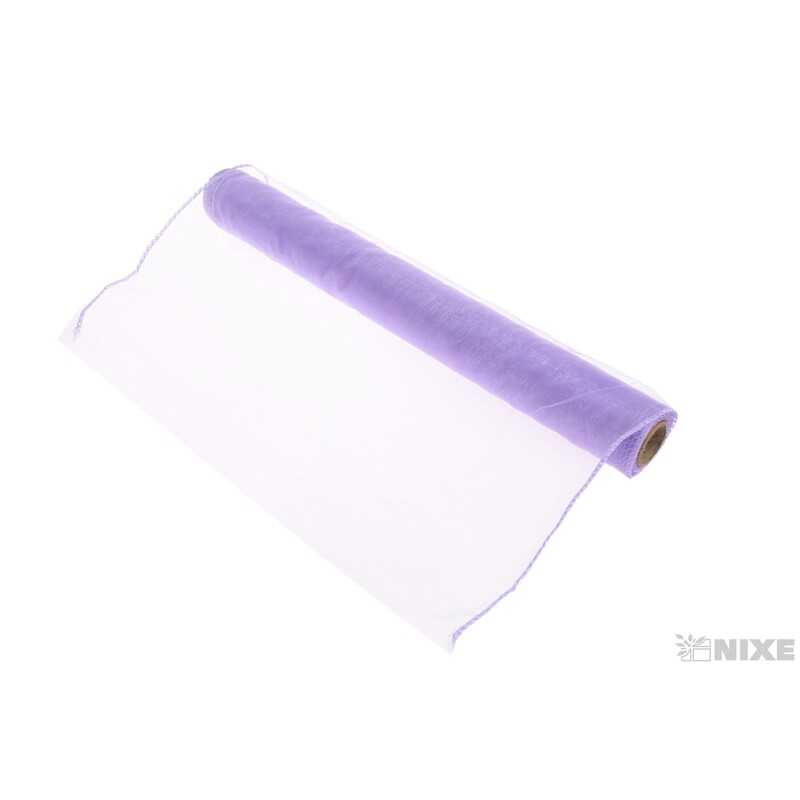 ORGANZA 39cmx8m*FIALOVÁ
