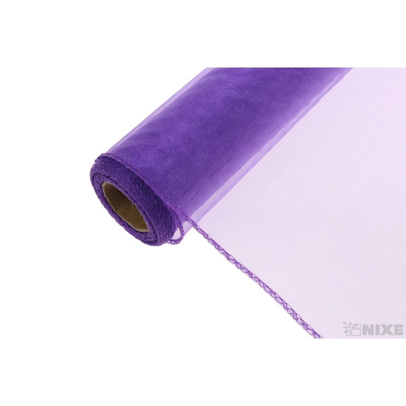 ORGANZA 39cmx8m*FIALOVÁ TM.