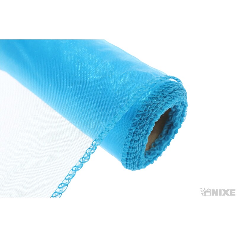 ORGANZA 12cmx8m*TYRKYSOVÁ