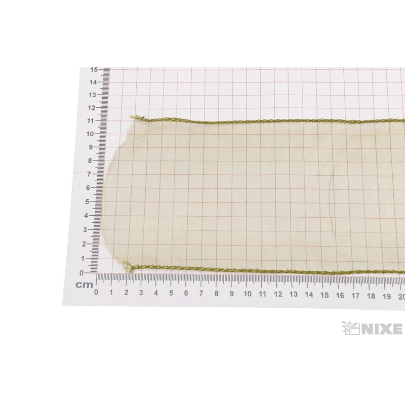 ORGANZA 12cmx8m*ZELENÁ POVADLÁ