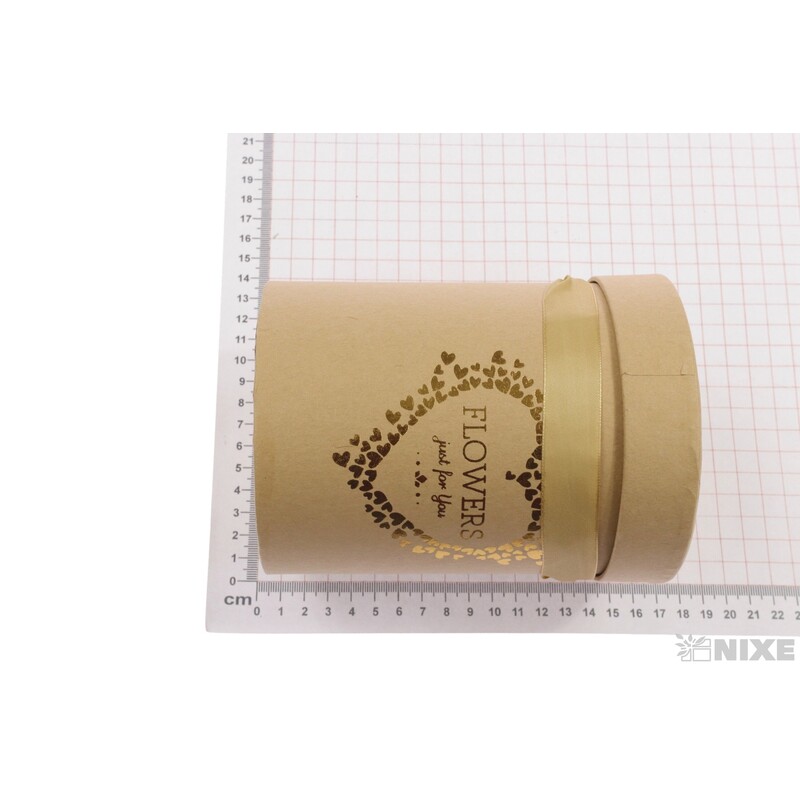 KVĚTINOVÝ BOX 11x15cm*PŘÍRODNÍ