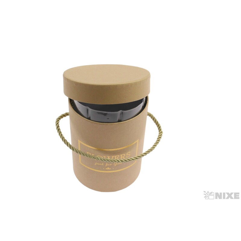 KVĚTINOVÝ BOX 11x15cm*PŘÍRODNÍ