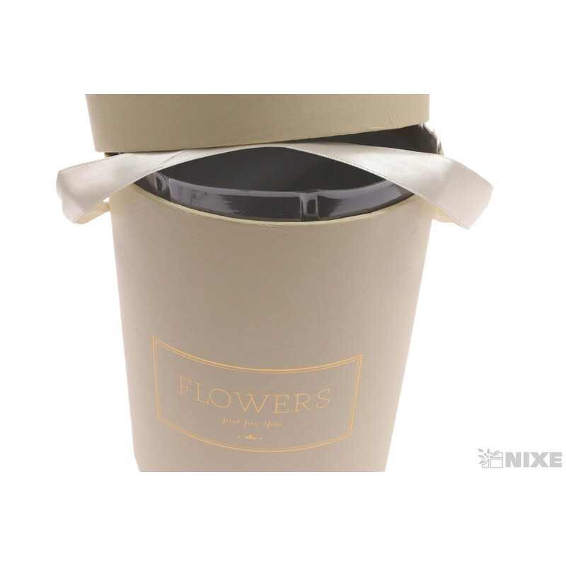 KVĚTINOVÝ BOX 14x18cm*PŘÍRODNÍ