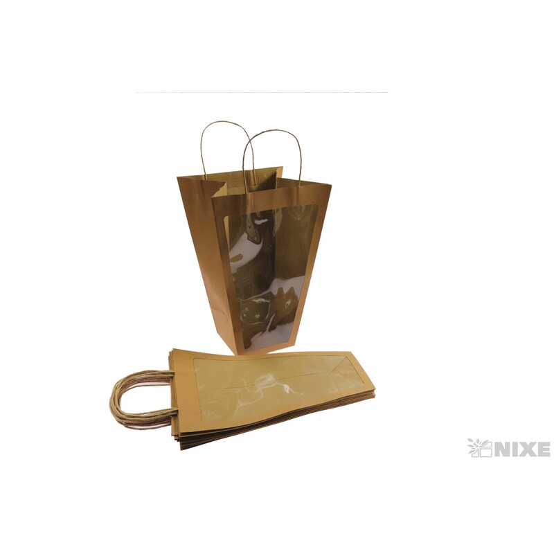 TAŠKA H OKNO 42x28x16x15cm*PŘÍRODNÍ