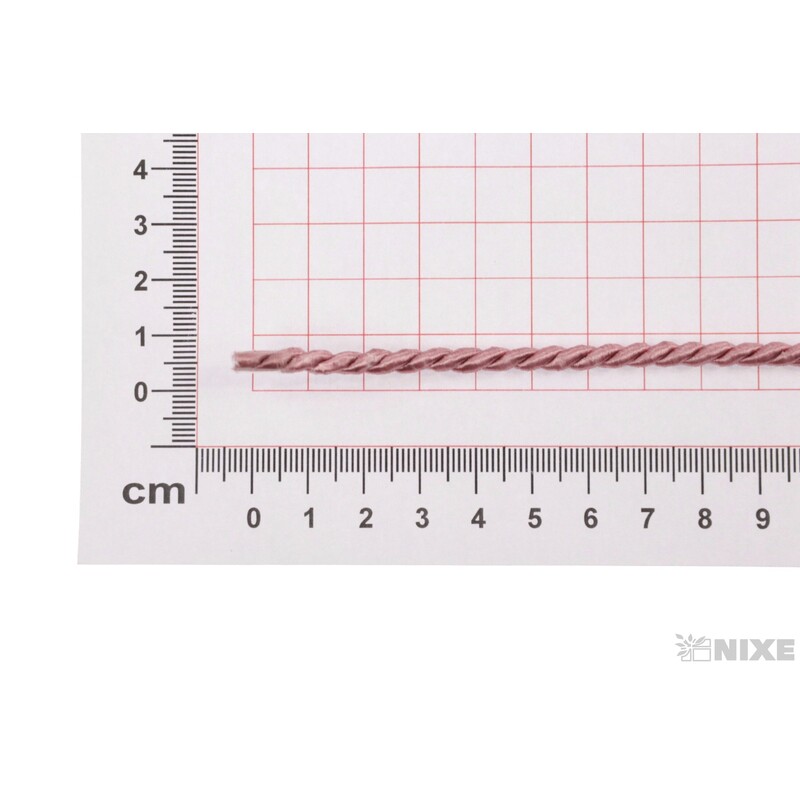 PROVÁZEK 4mmx25m*STARORŮŽOVÁ 107