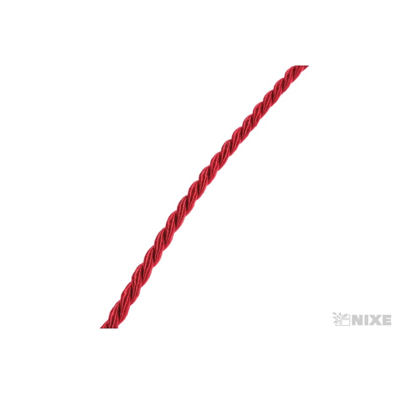 PROVÁZEK 4mmx25m*ČERVENÁ 123