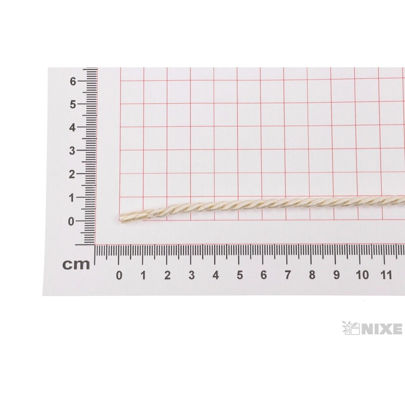 PROVÁZEK 4mmx25m*KRÉMOVÁ 420