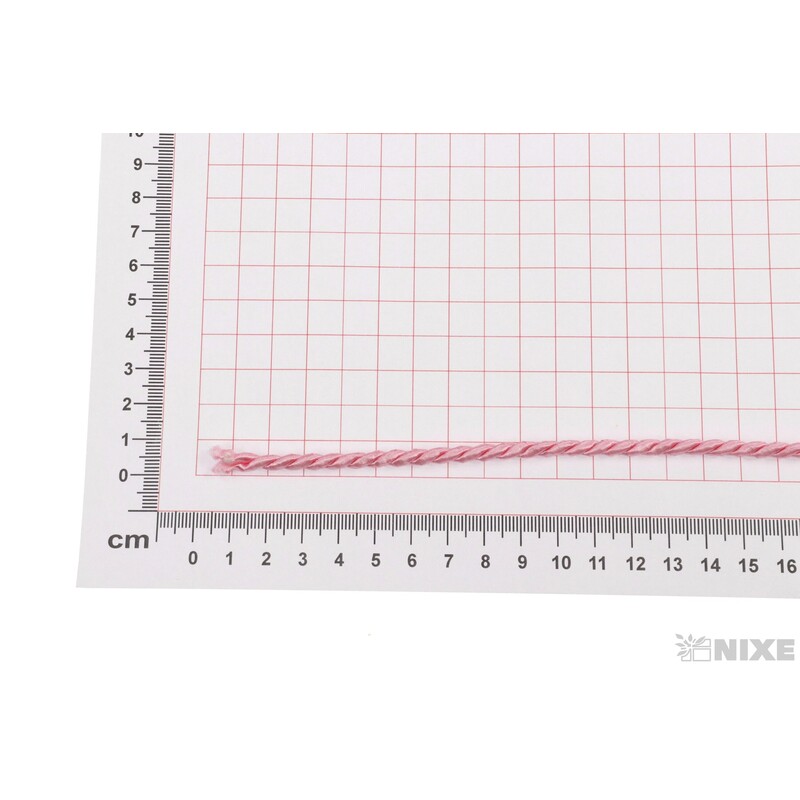 PROVÁZEK 4mmx25m*RŮŽOVÁ 325