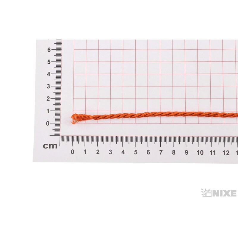 PROVÁZEK 4mmx25m*ORANŽOVÁ 280