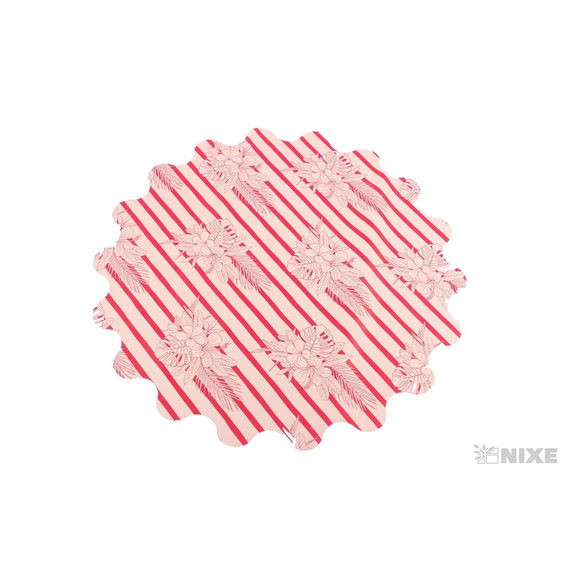 RONDO 48cm P2 BOW*ČERVENÁ+KRÉMOVÁ