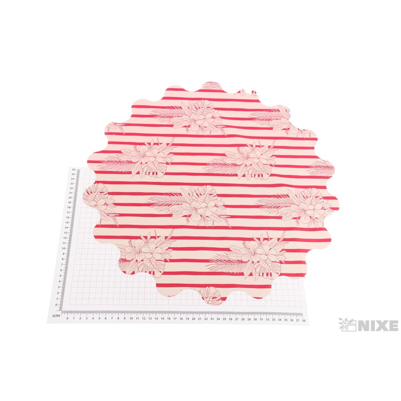 RONDO 48cm P2 BOW*ČERVENÁ+KRÉMOVÁ