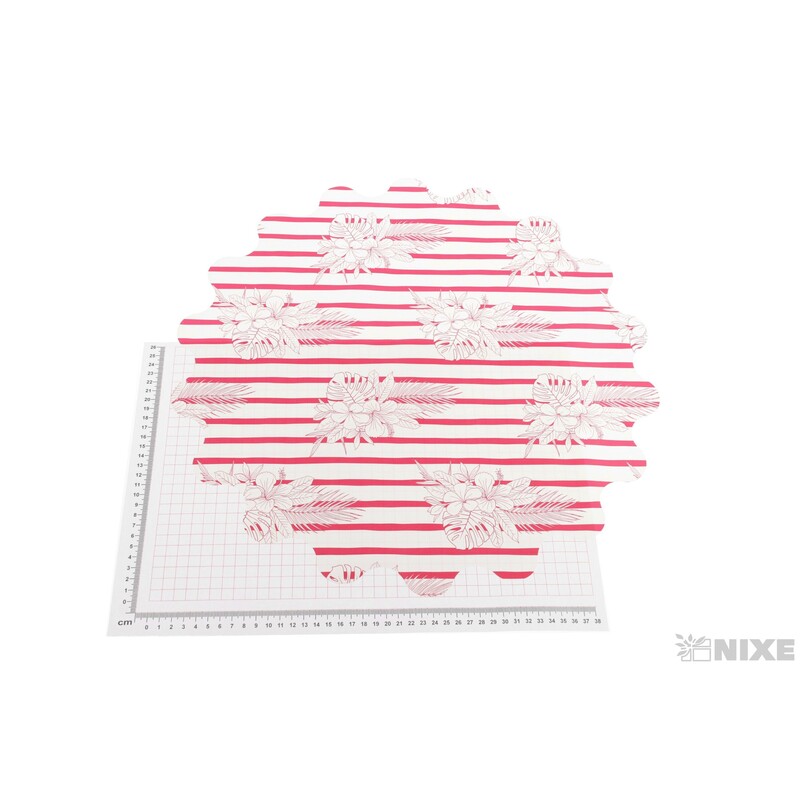 RONDO 48cm P2 BOW*ČERVENÁ+BÍLÁ