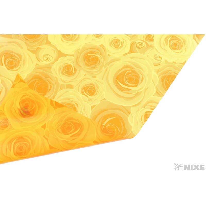 ROLE PLAST ROSES 80cmx50m*ŽLUTÁ TM.