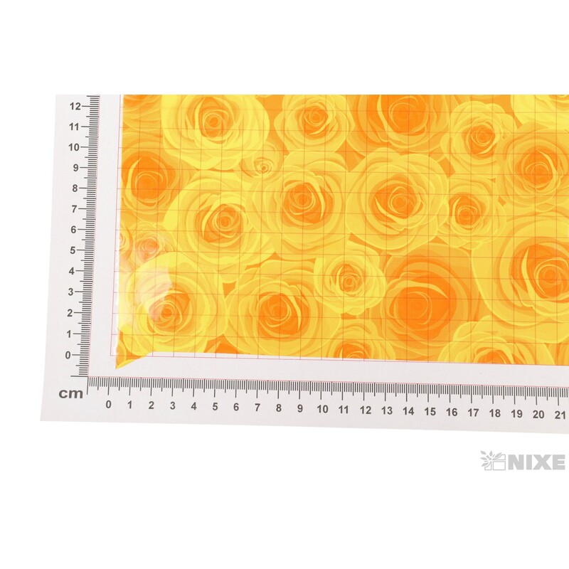 ROLE PLAST ROSES 80cmx50m*ŽLUTÁ TM.