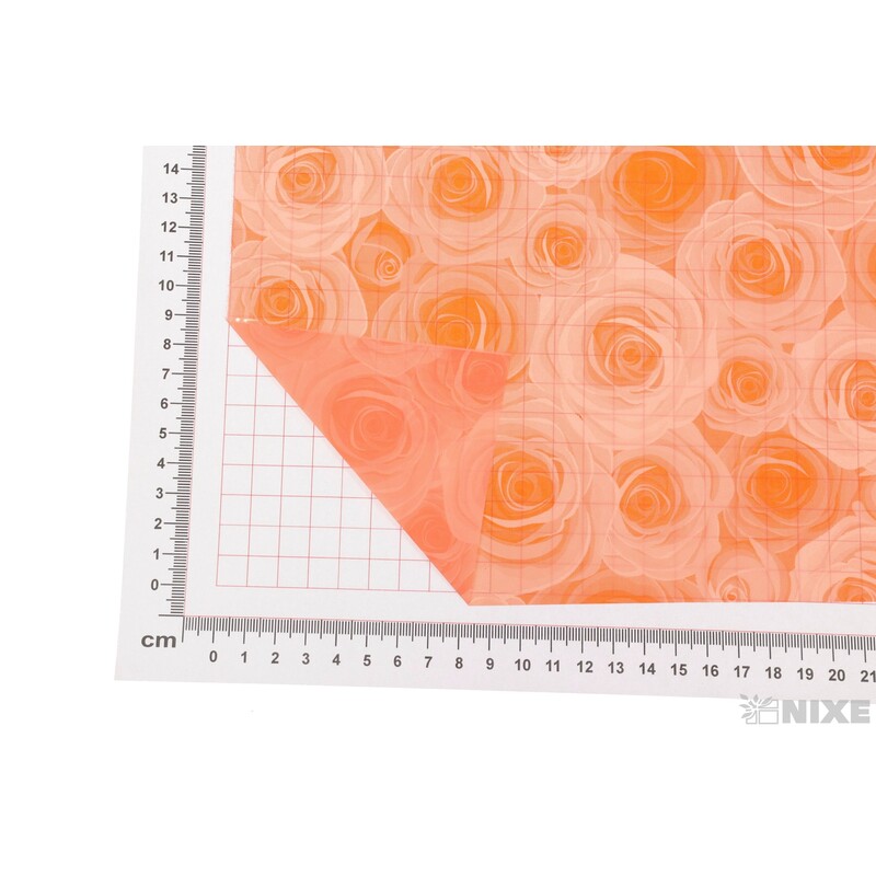 ROLE PLAST ROSES 80cmx50m*ORANŽOVÁ