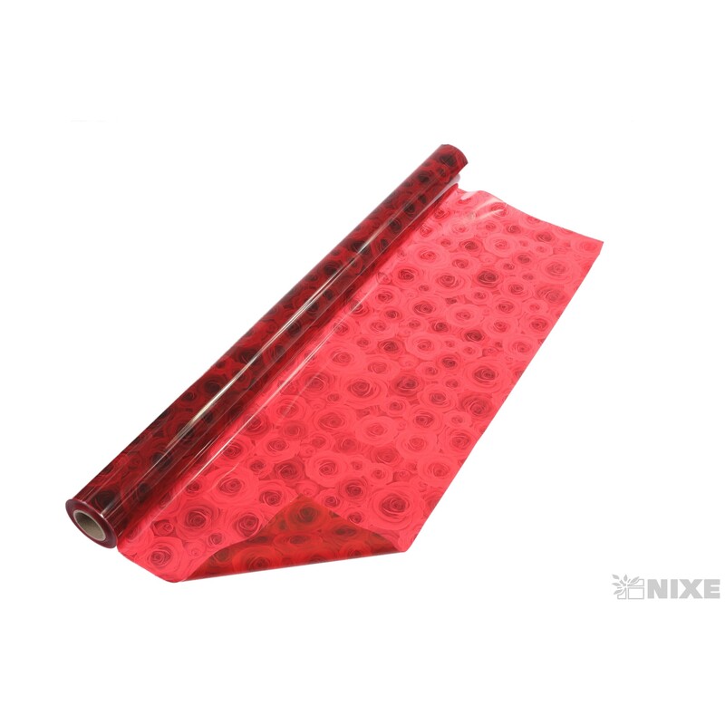 ROLE PLAST ROSES 80cmx50m*ČERVENÁ