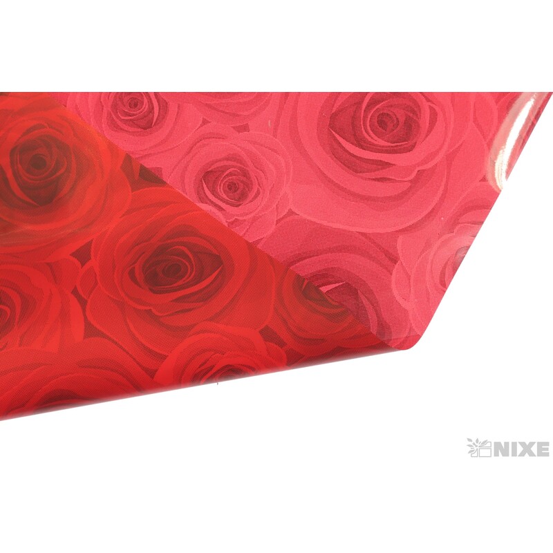 ROLE PLAST ROSES 80cmx50m*ČERVENÁ