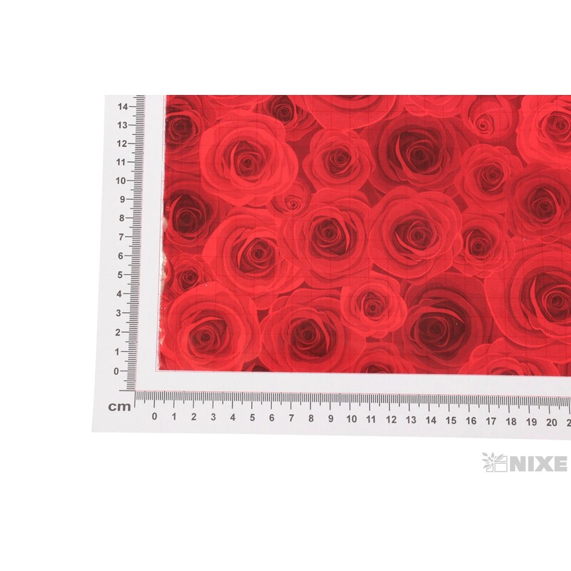 ROLE PLAST ROSES 80cmx50m*ČERVENÁ