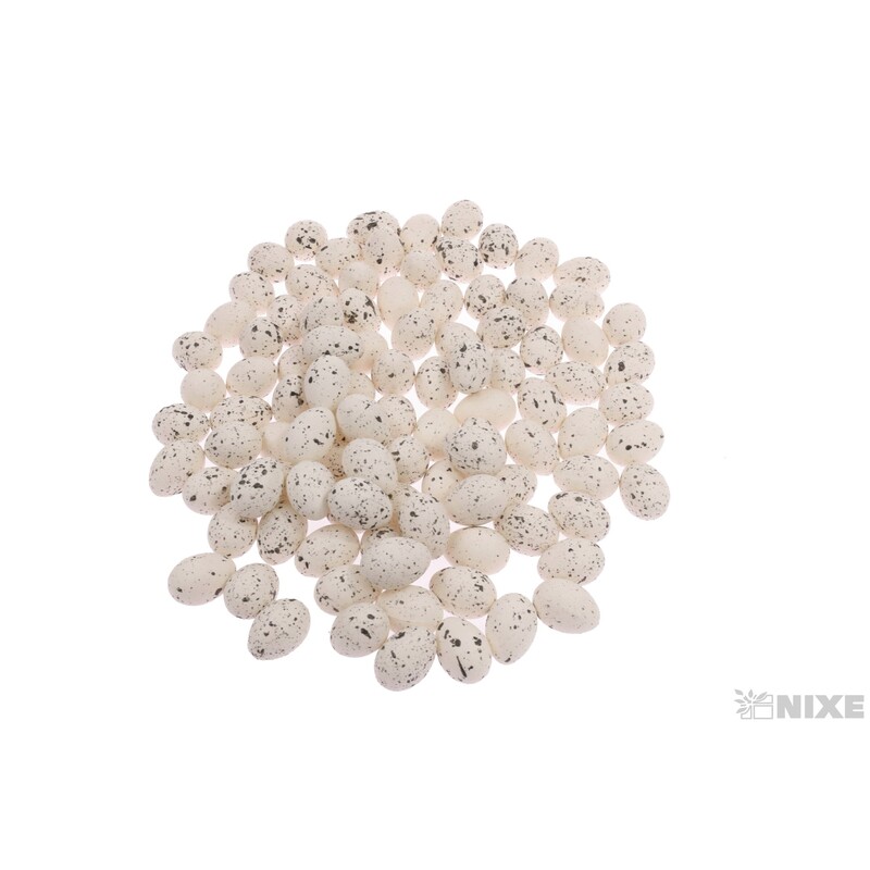 VAJÍČKA 96ks 3,5cm*BÍLÁ