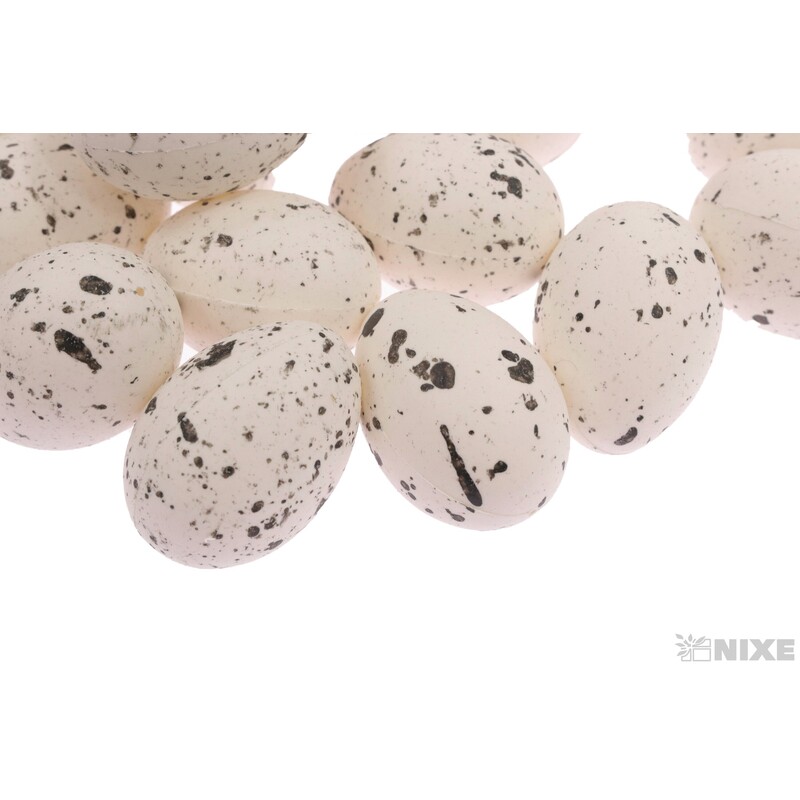 VAJÍČKA 96ks 3,5cm*BÍLÁ