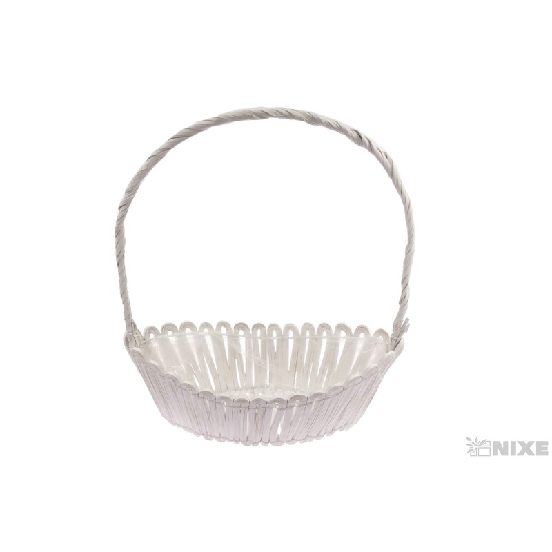 KOŠ 37x16x14cm*BÍLÁ