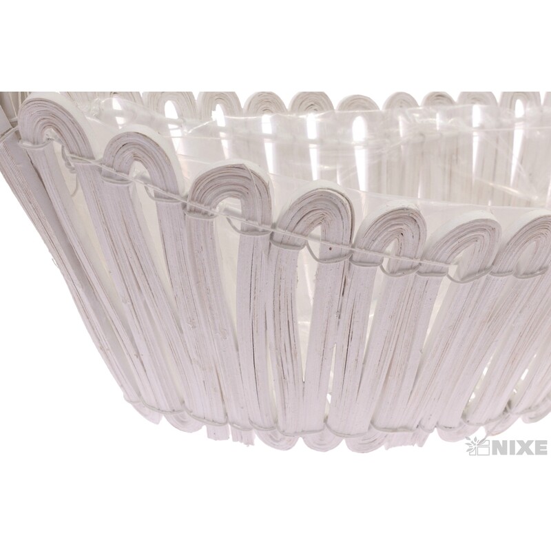 KOŠ 37x16x14cm*BÍLÁ