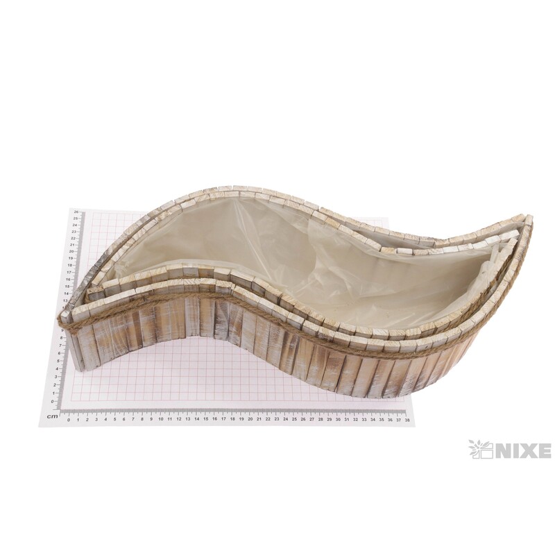 OBAL D VLNA 50x10x10cm 44x10x10*PŘÍRODNÍ