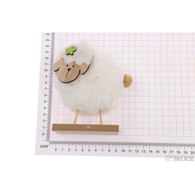 OVEČKA 11x13cm*BÍLÁ