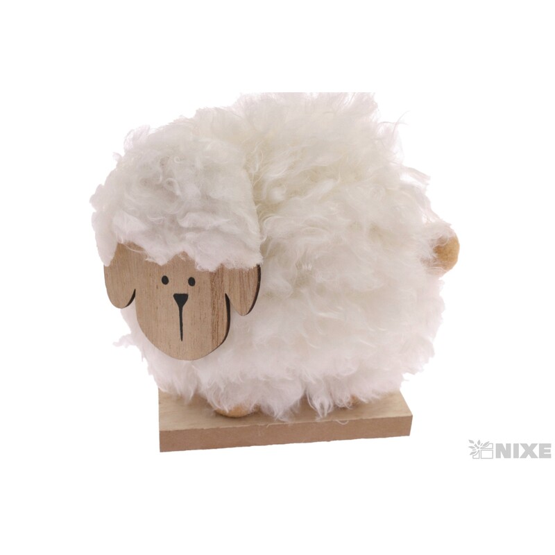 OVEČKA 11x12cm*BÍLÁ