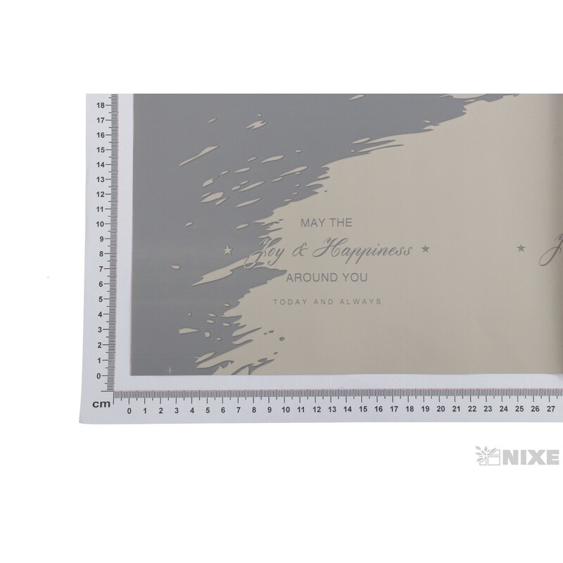 ARCH PLAST 58x58cm 20ks*ŠEDÁ