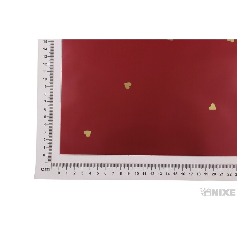 ARCH PLAST 58x58cm 20ks*ČERVENÁ