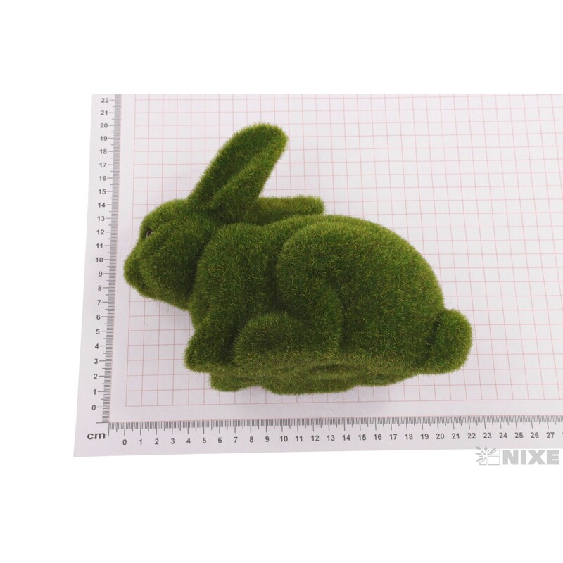 ZAJÍC 08x21x16cm*ZELENÁ