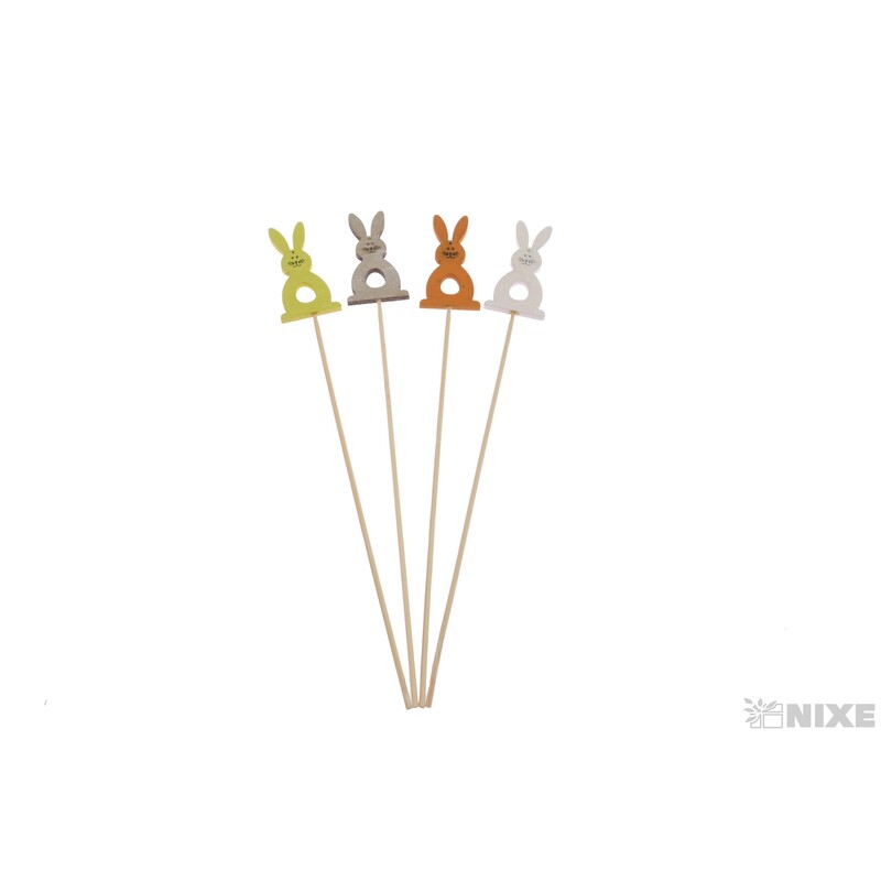 ZÁPICH D ZAJÍC 3,5x7x31cm 5ks*MIX BAREV