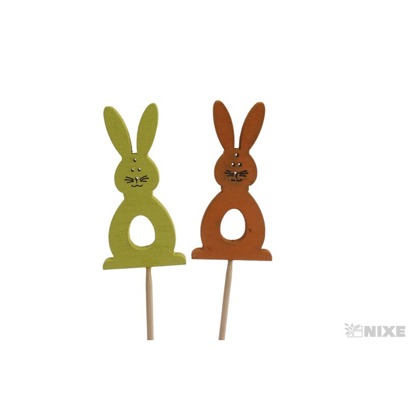 ZÁPICH D ZAJÍC 3,5x7x31cm 5ks*MIX BAREV