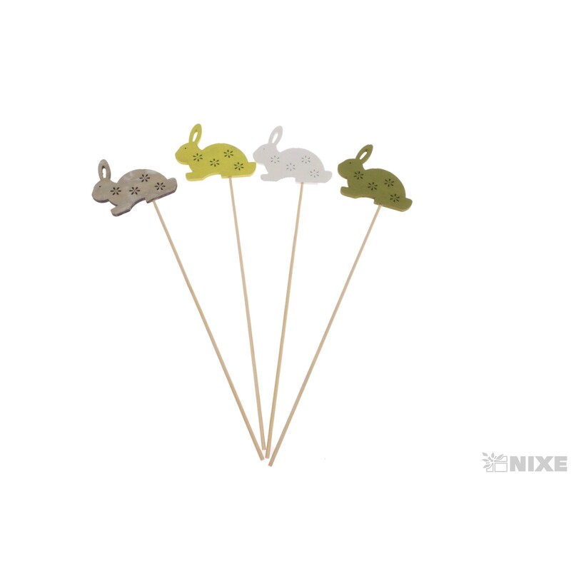 ZÁPICH D ZAJÍC 7x5,5x31cm 5ks*MIX BAREV