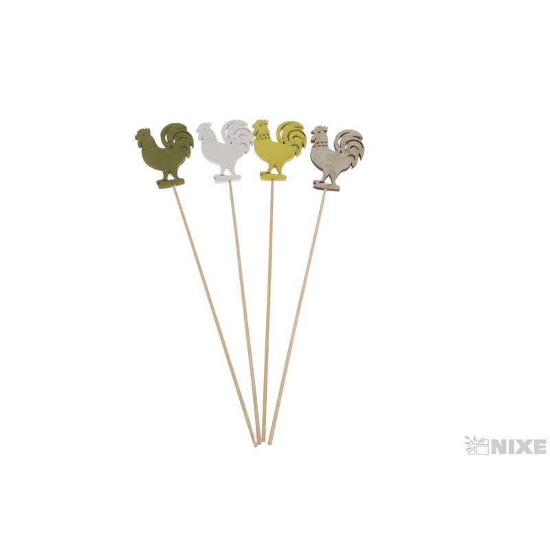 ZÁPICH D KOHOUT 5x7x31cm 5ks*MIX BAREV