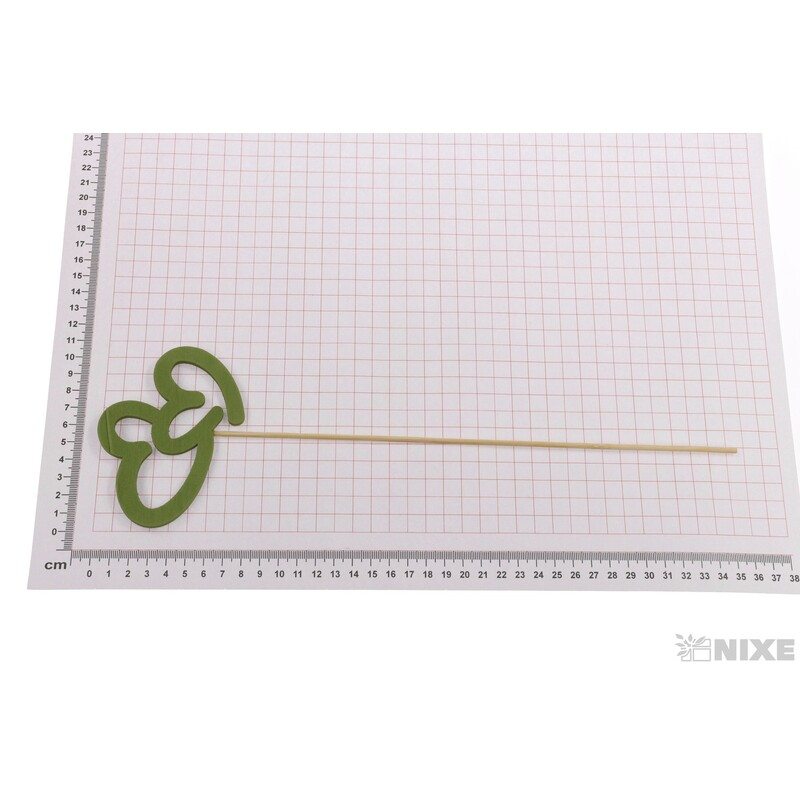 ZÁPICH D SRDCE 10x8x35cm 5ks*MIX BAREV