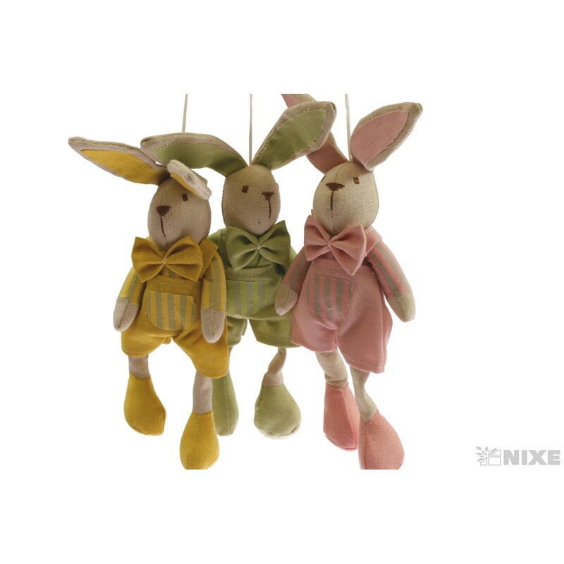 ZAJÍC 29cm*MIX BAREV