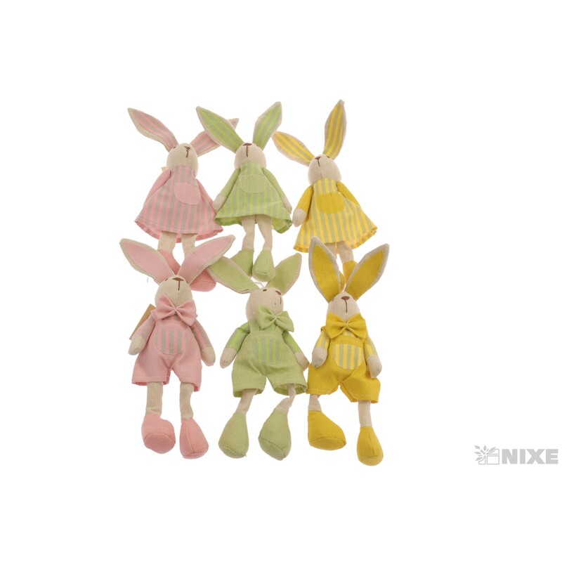 ZAJÍC 29cm*MIX BAREV