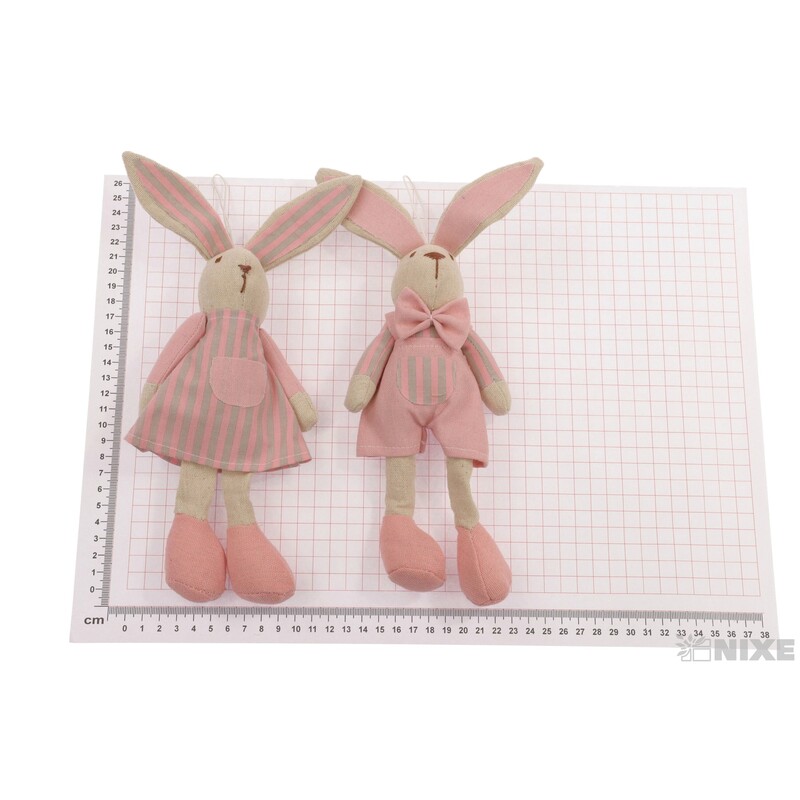 ZAJÍC 29cm*MIX BAREV