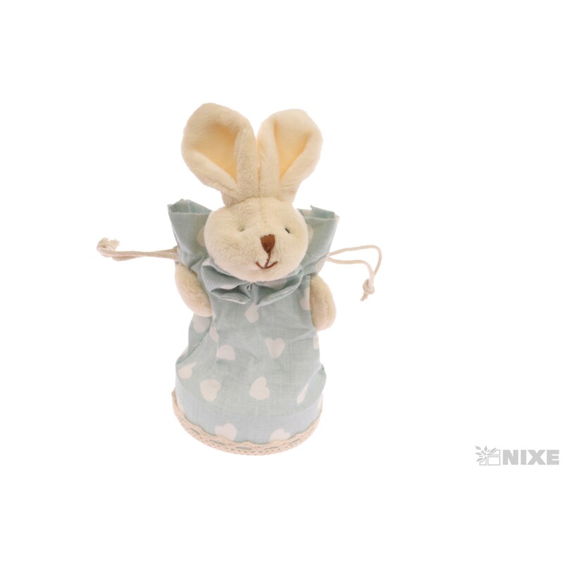 ZAJÍC SÁČEK 19cm*MIX BAREV