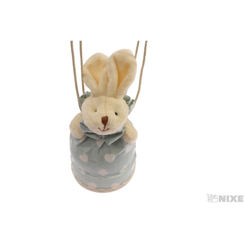 ZAJÍC SÁČEK 19cm*MIX BAREV