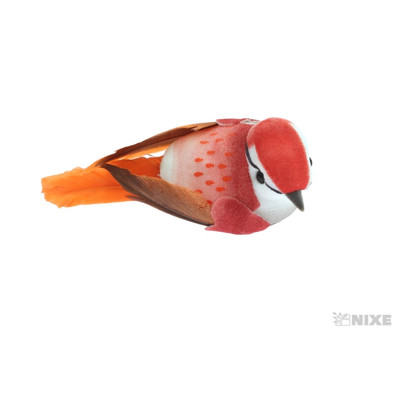 PTÁČEK  KLIPS 10cm 6ks*MIX BAREV