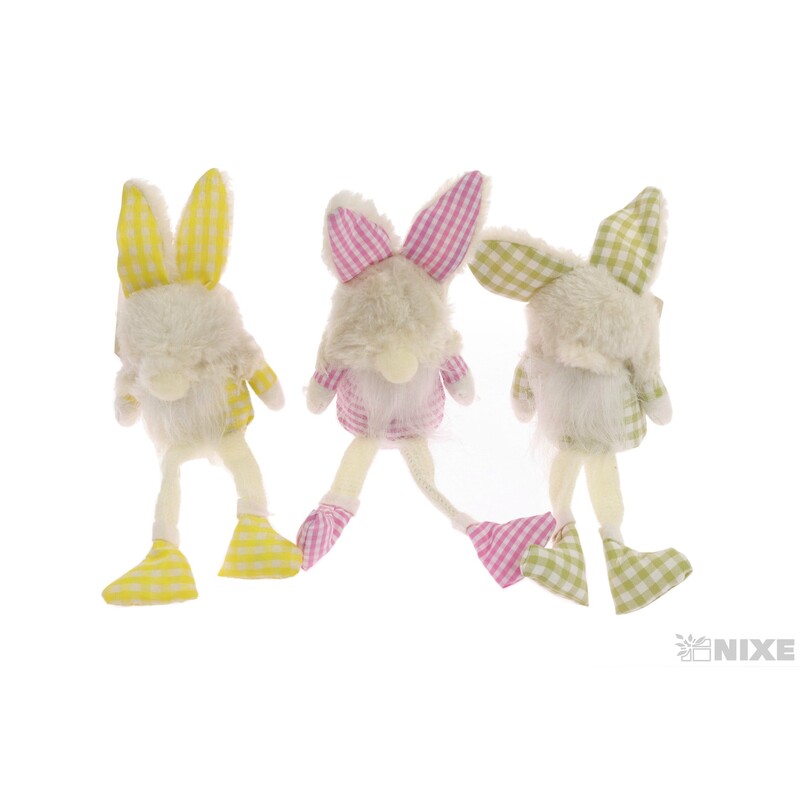 SKŘÍTEK ZAJÍC 6x22cm*MIX BAREV