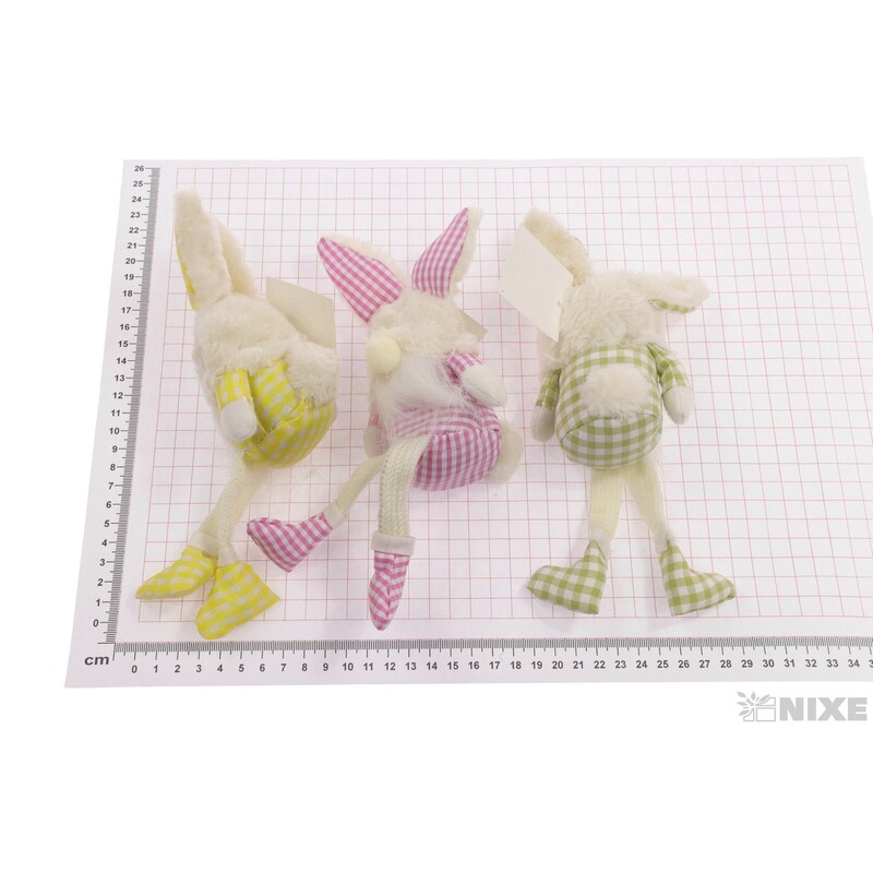 SKŘÍTEK ZAJÍC 6x22cm*MIX BAREV