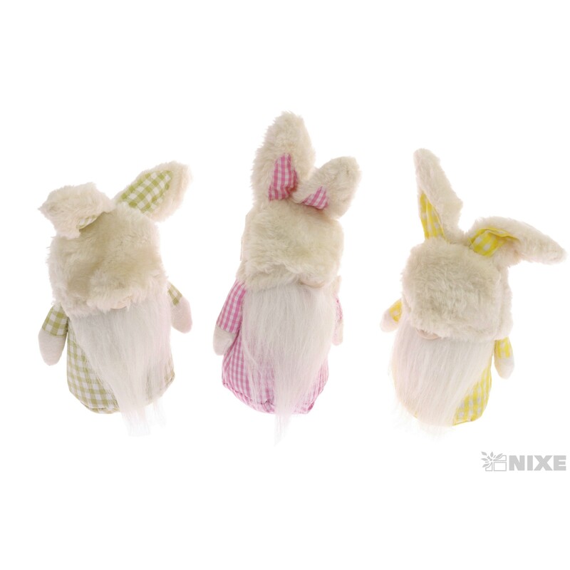 SKŘÍTEK ZAJÍC 7x20cm*MIX BAREV