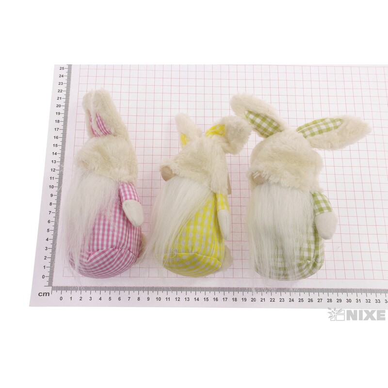 SKŘÍTEK ZAJÍC 7x20cm*MIX BAREV