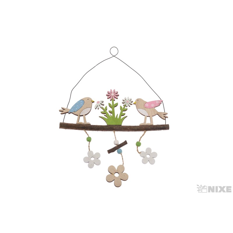 ZÁVĚS PTÁČEK 20x9cm V+